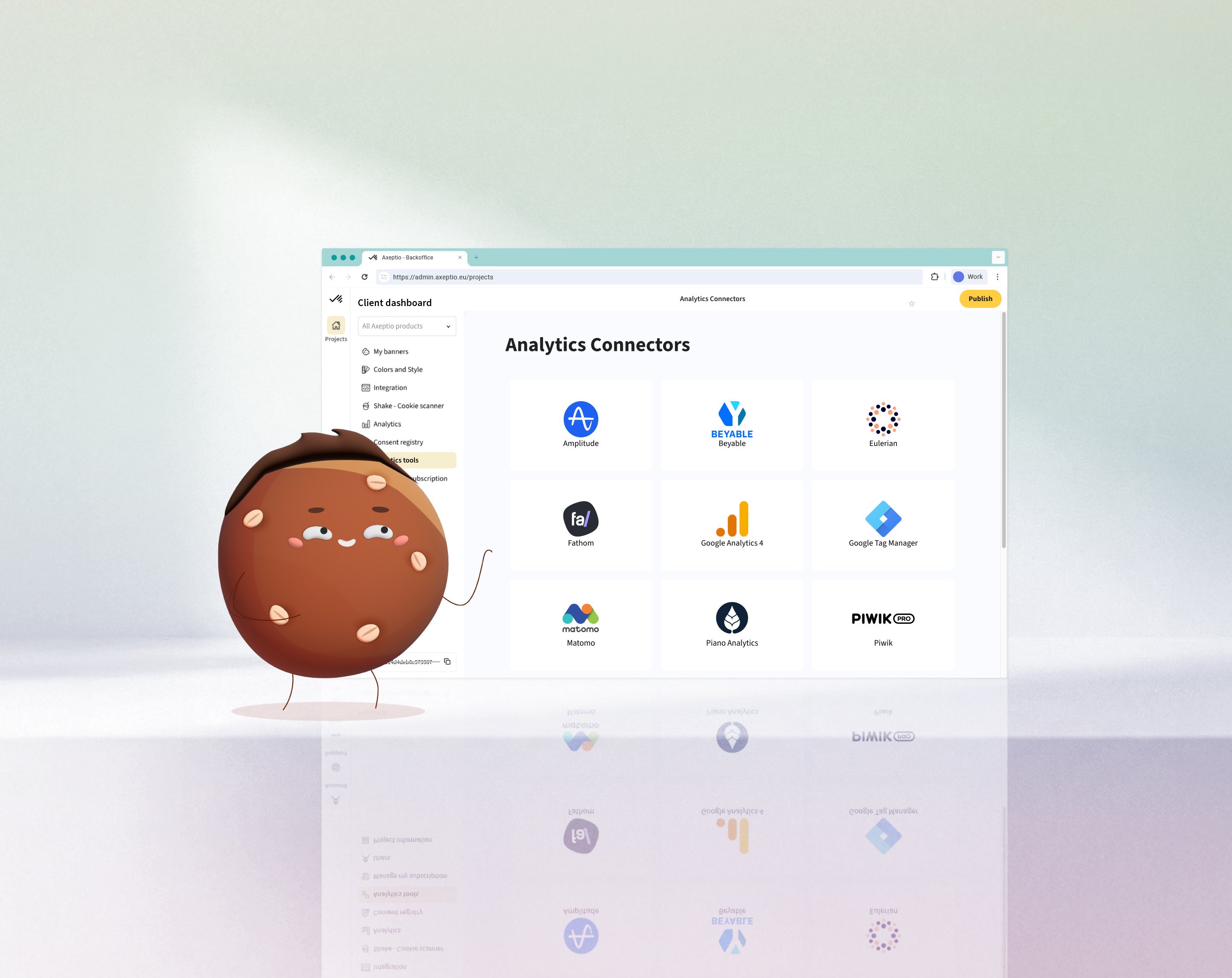 Connecteurs analytics Axeptio