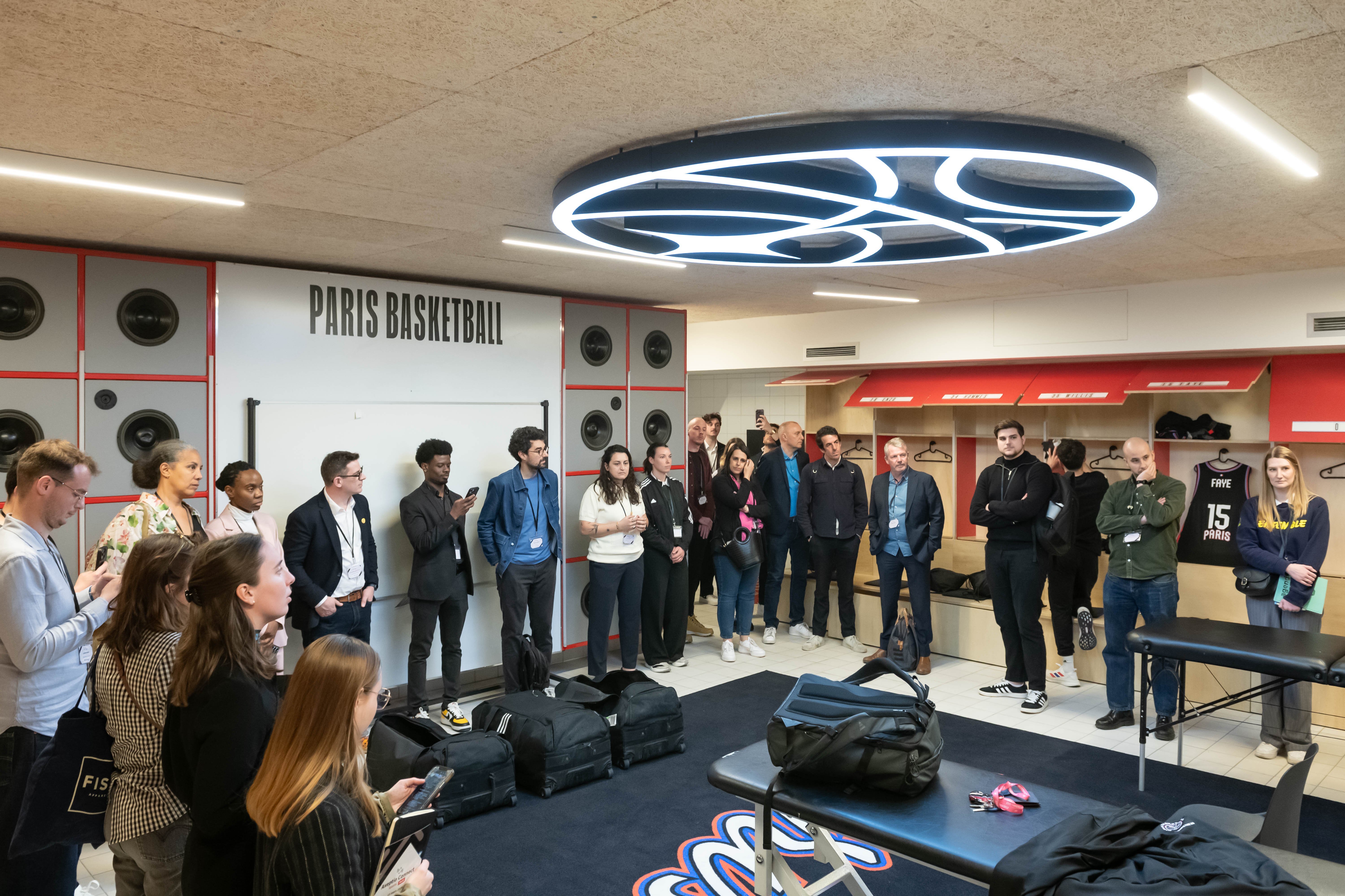 Visite adidas arena Axeptio Connect Sports