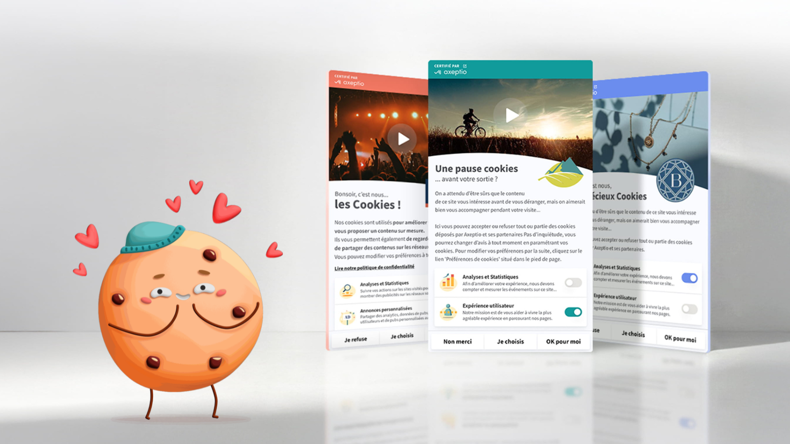 Axeptio et son nouveau design immersif