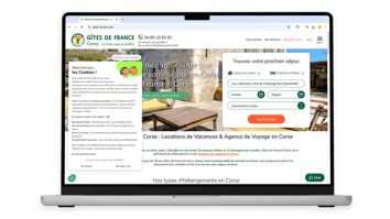 Cas client Gîtes de France Corse