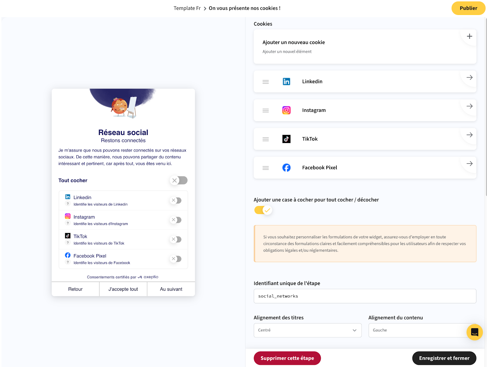 Back office CyberImpact