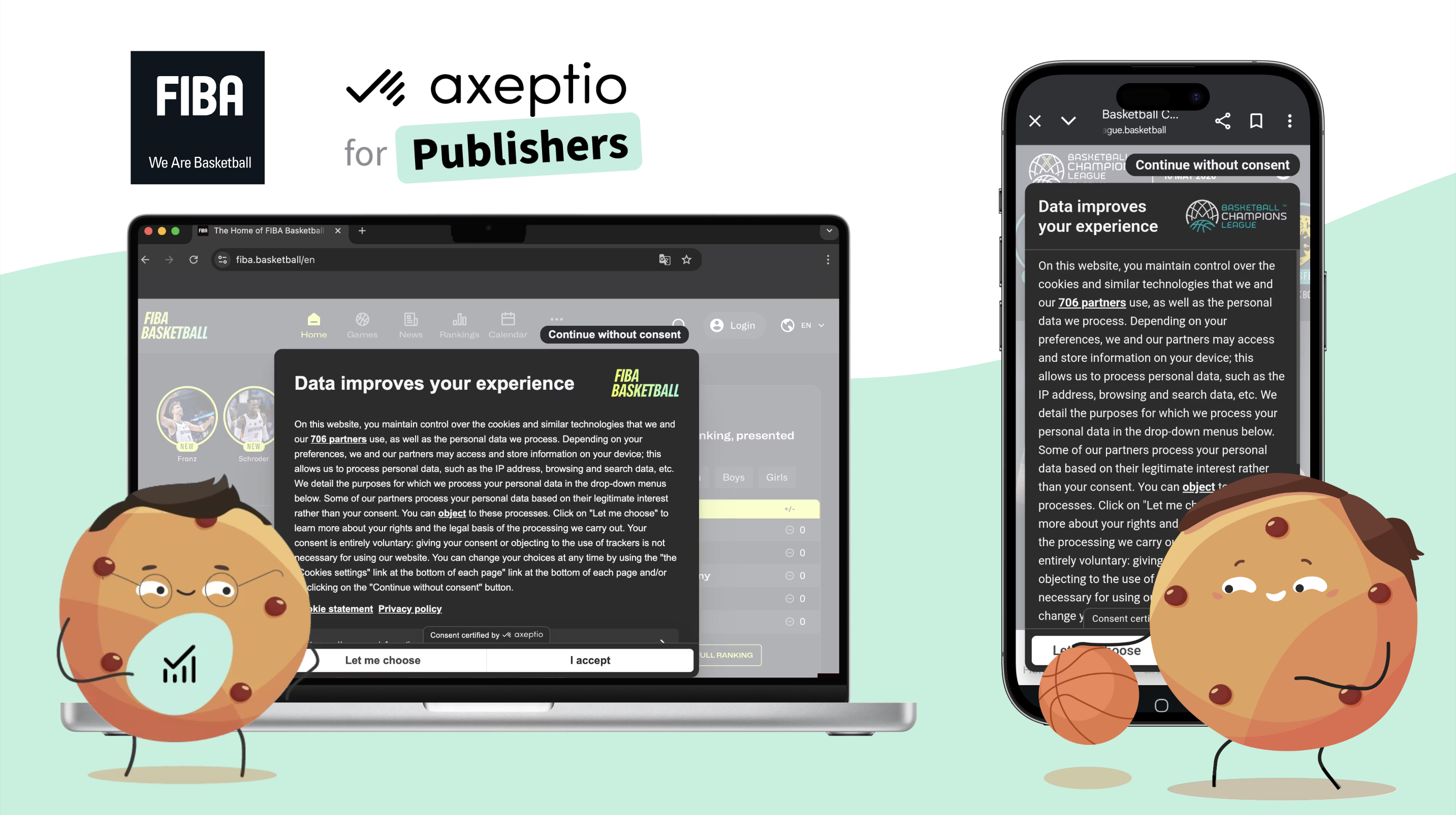 FIBA Axeptio for Publishers EN