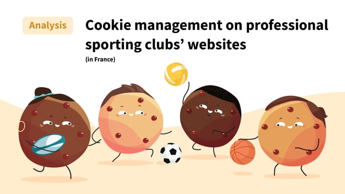 Cookie management on professional sporting clubs' websites