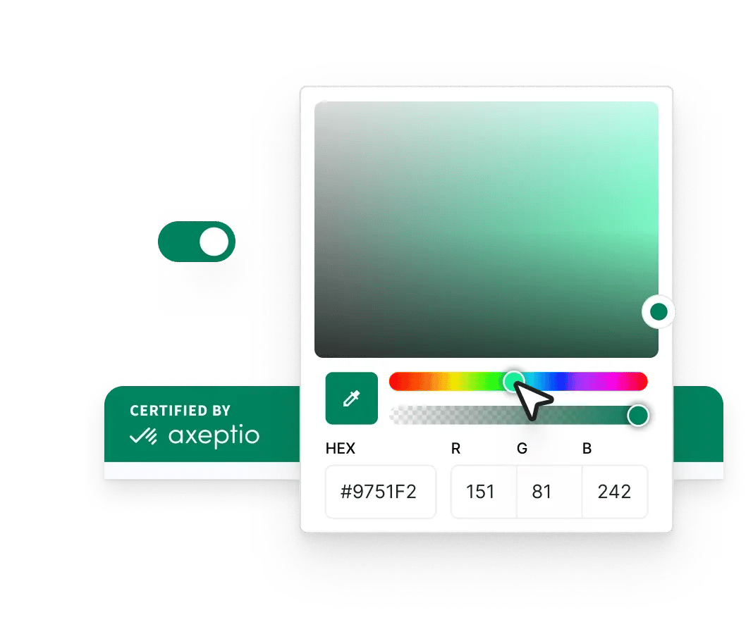 CMP color customization