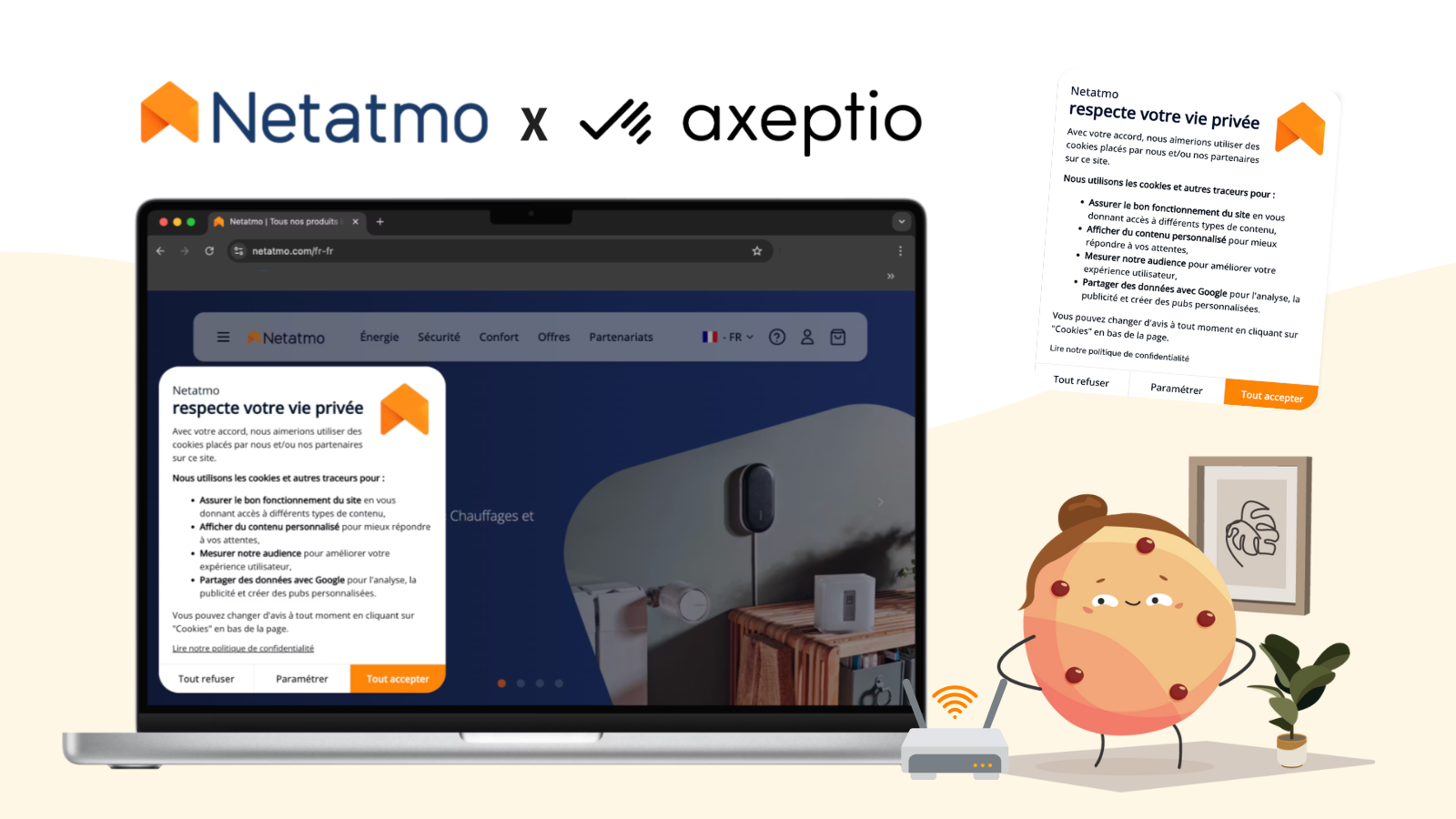 Cas client - Gestion du consentement à l'international - Netatmo