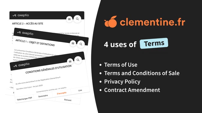 Terms x Clementine - infografics EN
