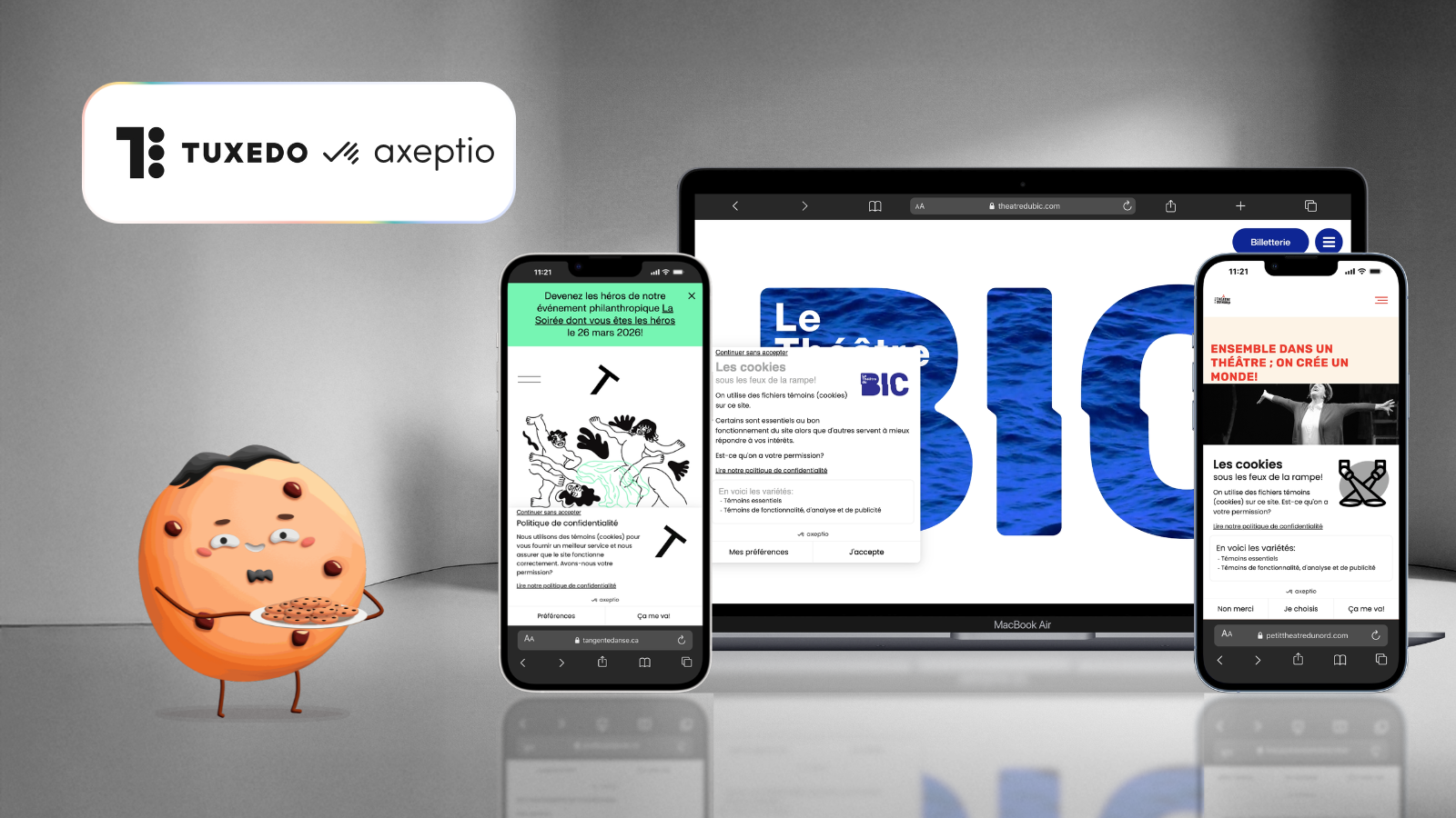 Tuxedo x Axeptio - Use Case