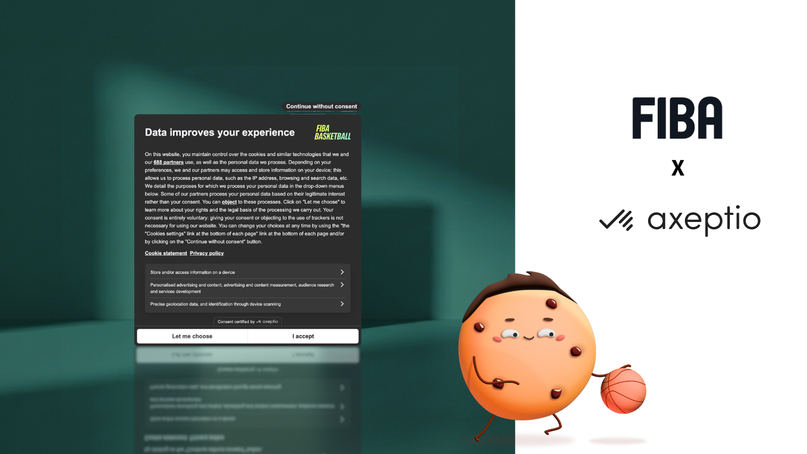 Use Case FIBA x Axeptio EN