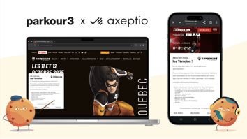 Intégration de la solution Axeptio par Parkour3