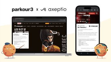Intégration de la solution Axeptio par Parkour3