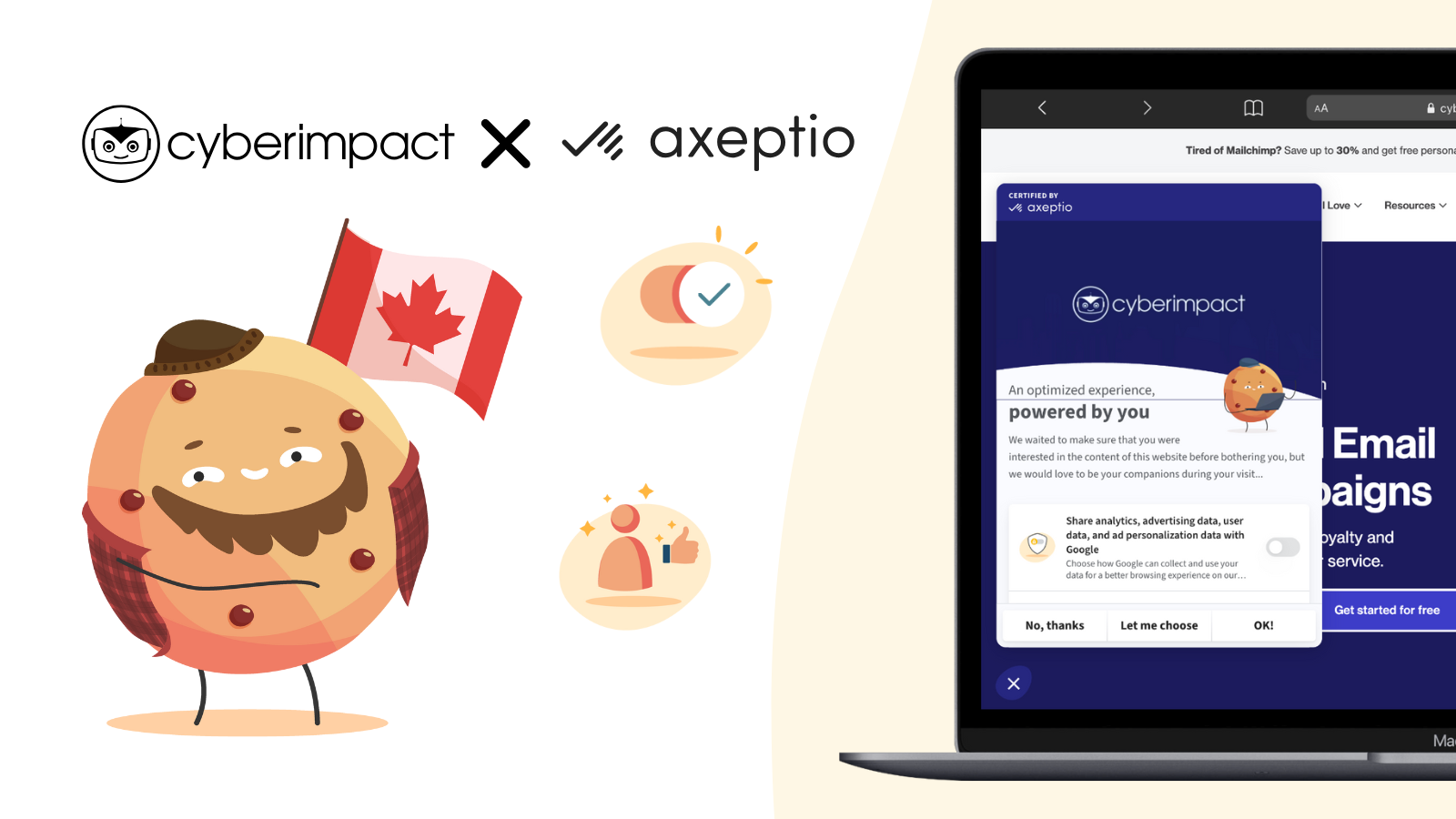 How to easily add a cookie banner to your landing pages 