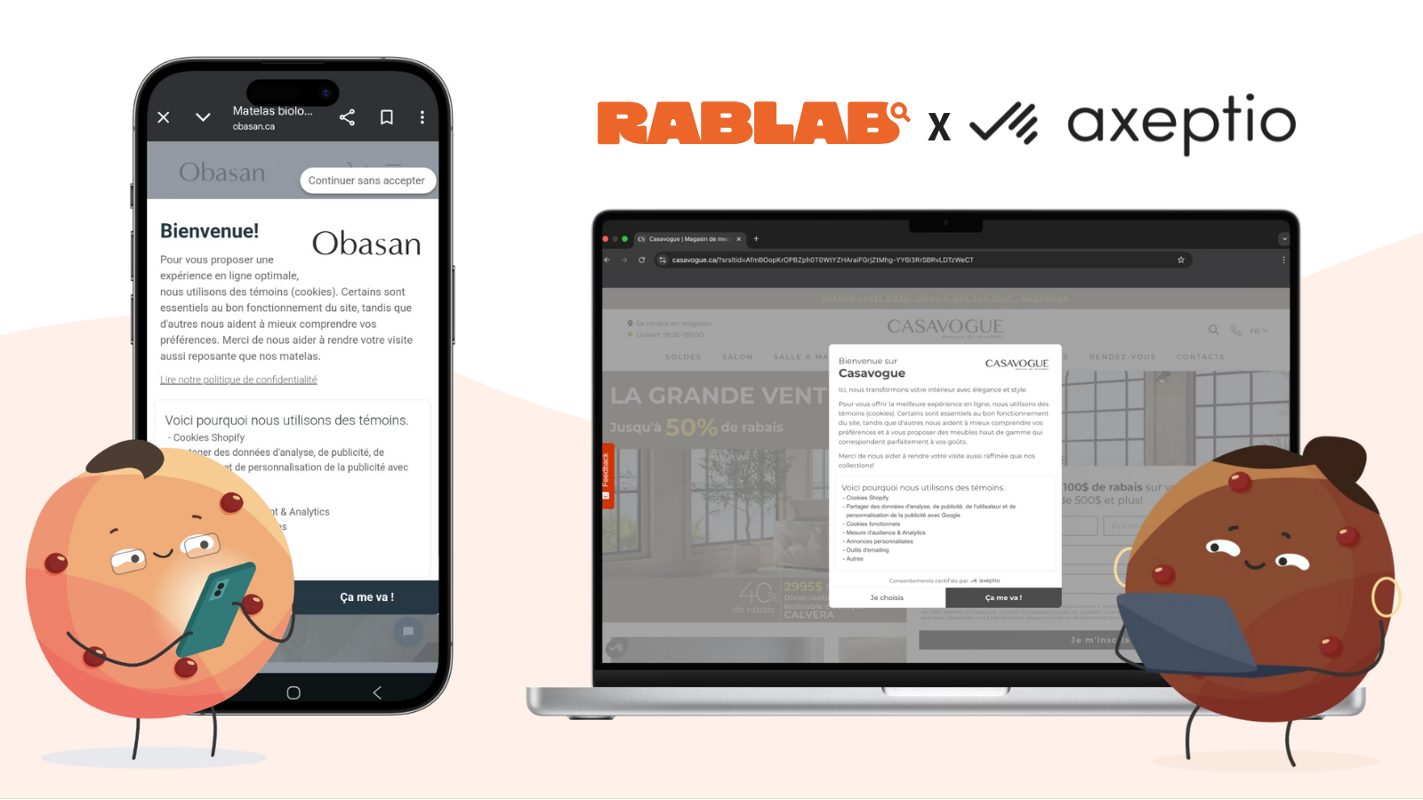Rablab x Axeptio : un partenariat local pour transformer la gestion du consentement en levier marketing