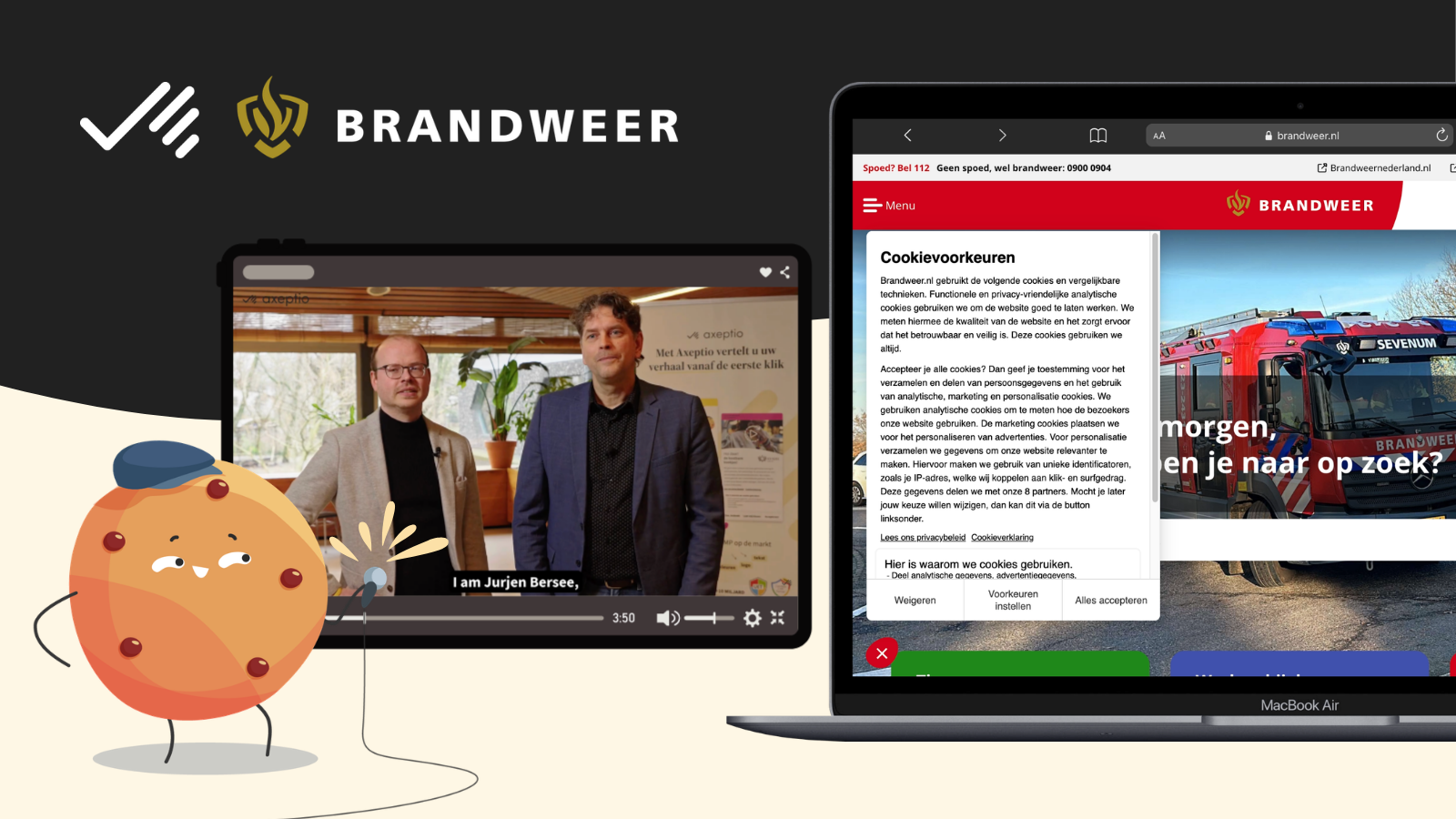 Axeptio and Consigo Work with Brandweer, the Dutch Public Firefighters Organization, to Manage User Consent