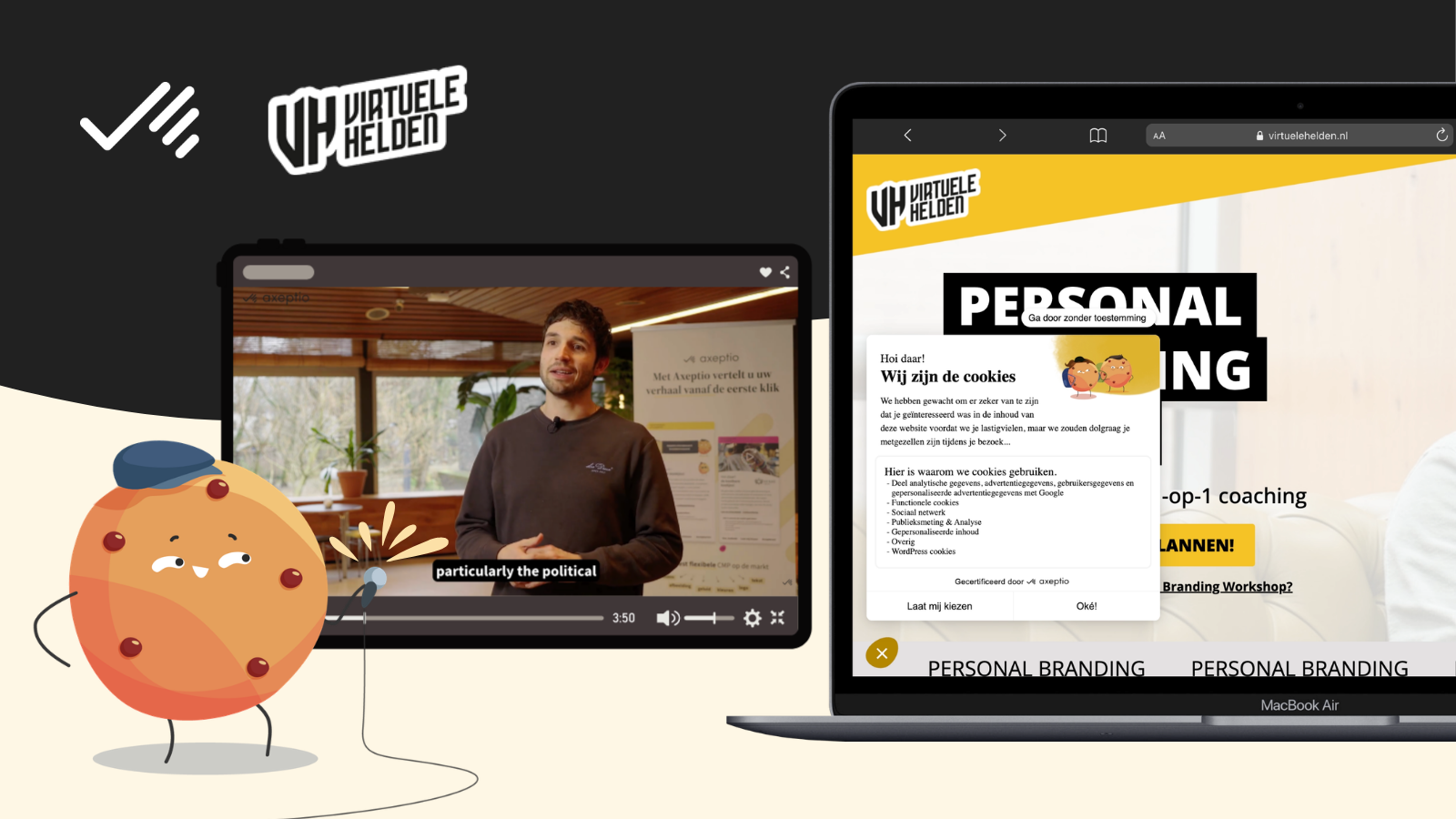 Virtuele Helden: When Personalization, Privacy and Data Come Together in a Personal Branding Strategy