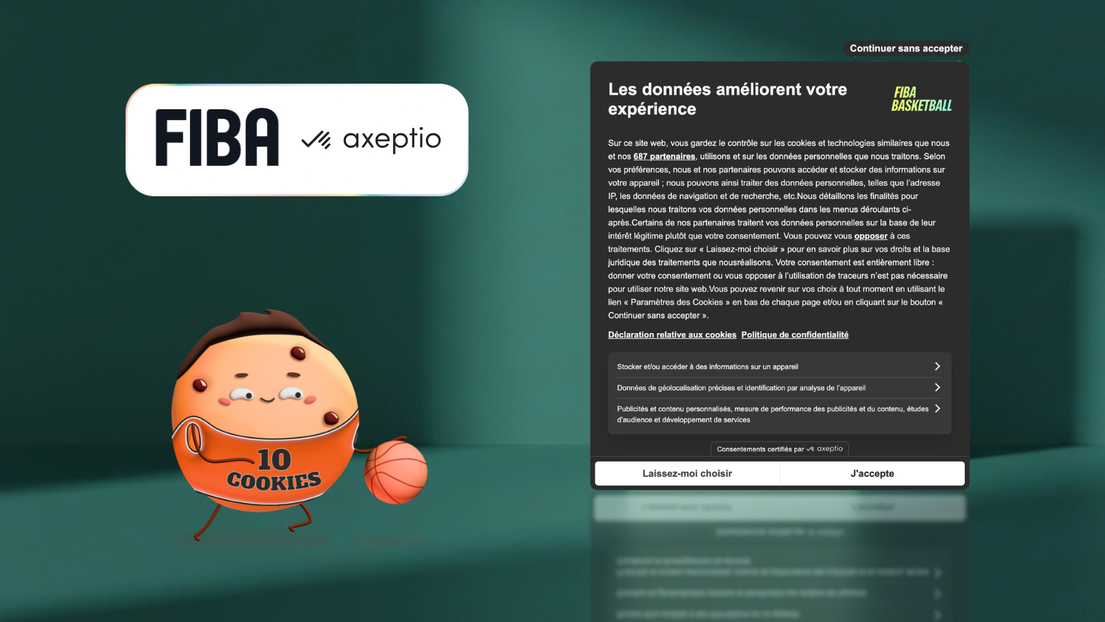 Comment la FIBA a fait de la gestion du consentement un levier d’audience et d’image de marque avec Axeptio