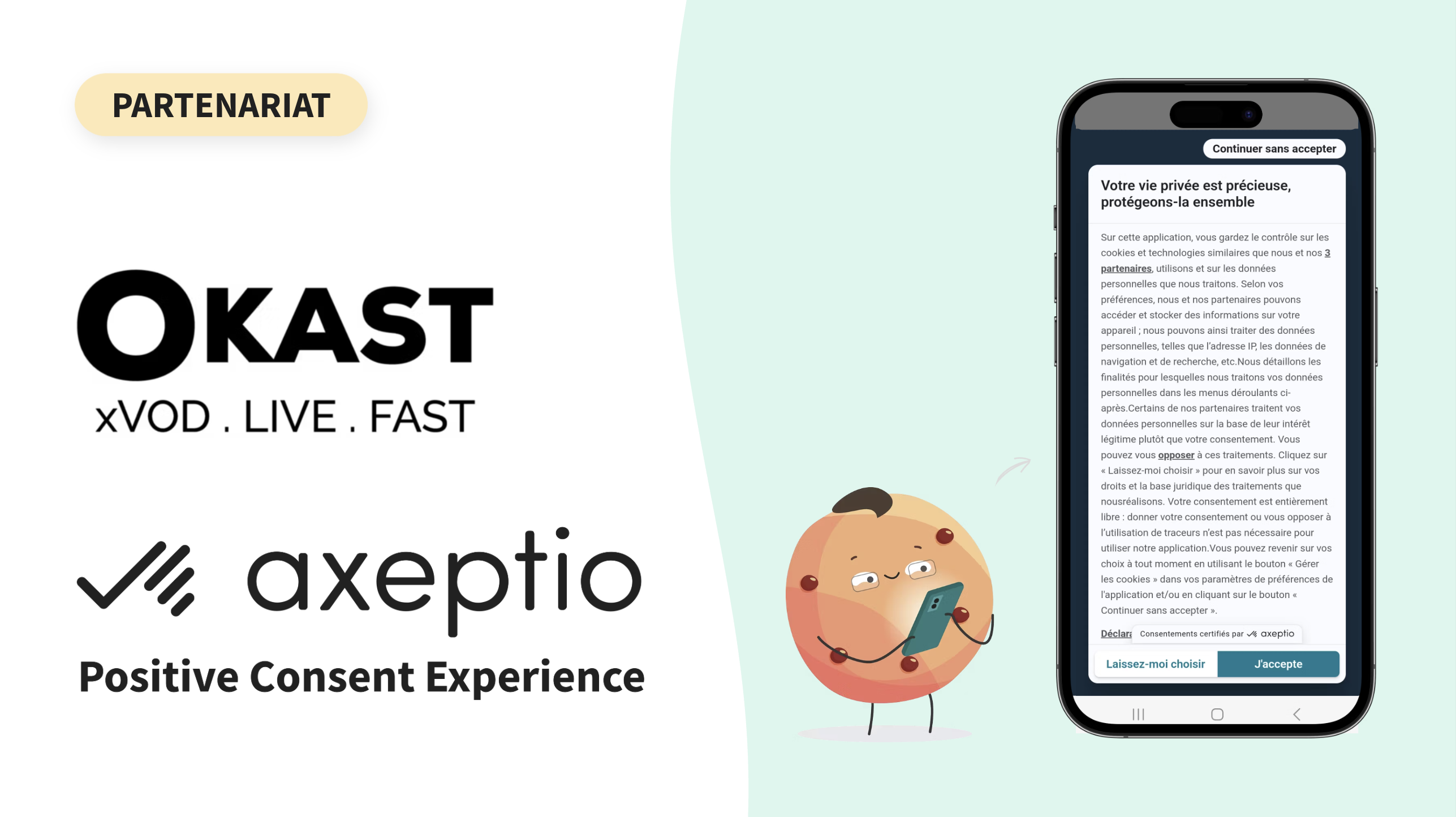 OKAST s’appuie sur Axeptio pour déployer sa stratégie de gestion du consentement en Europe