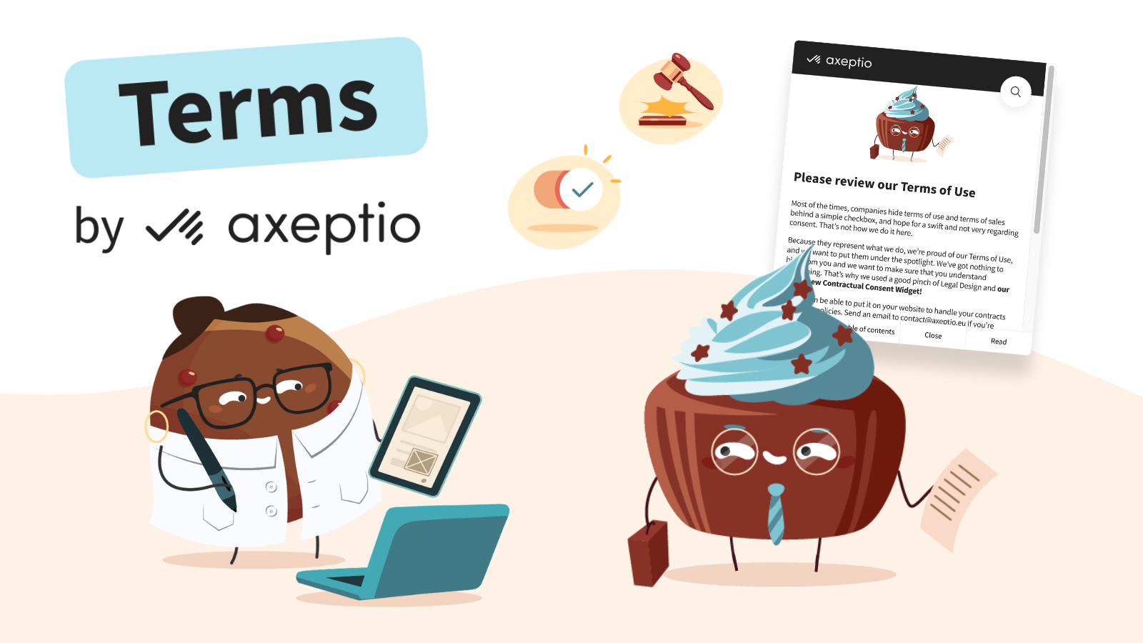 Terms by Axeptio makes it easier to manage your contractual relationships