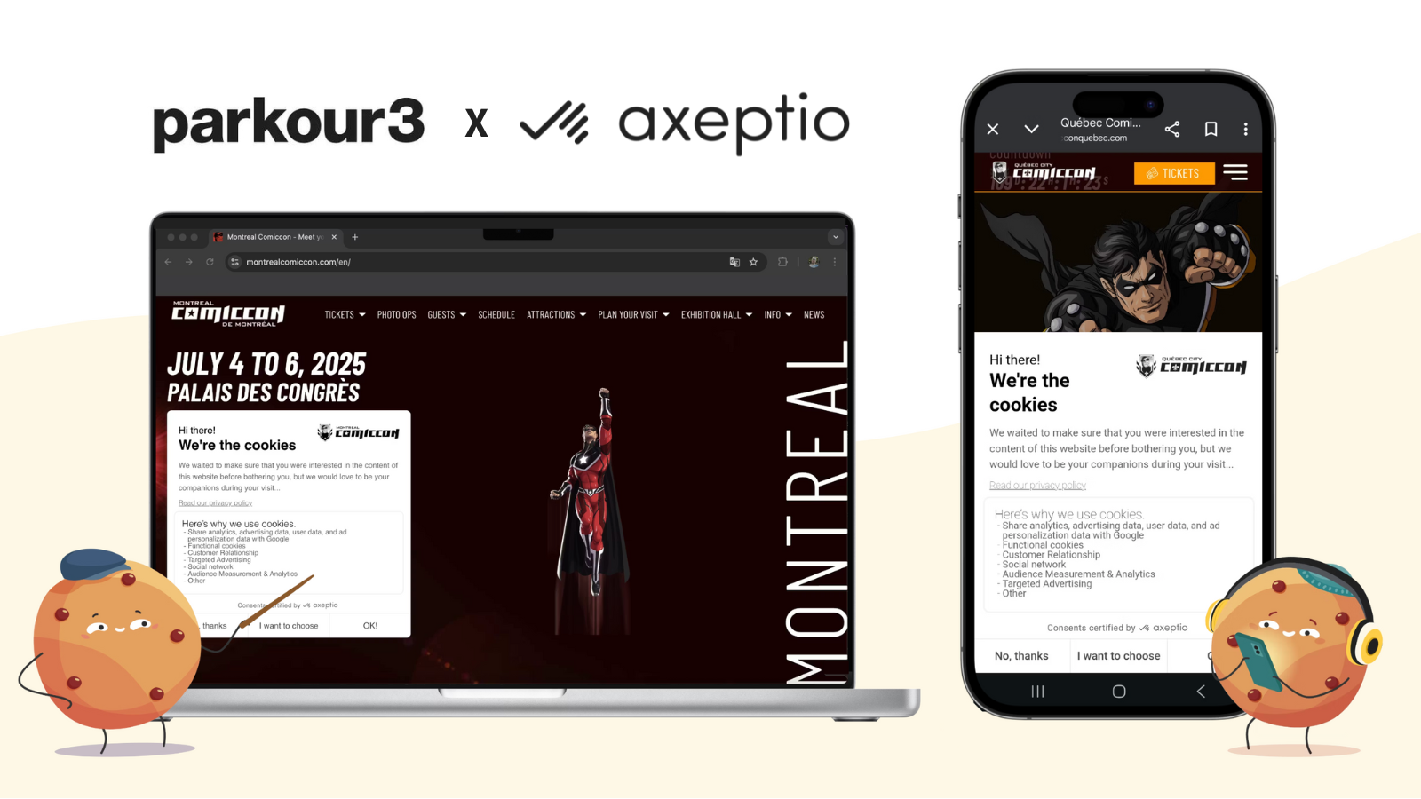 Expert Insight: Why Parkour3 Chose Axeptio to Help Quebec Companies Navigate Compliance