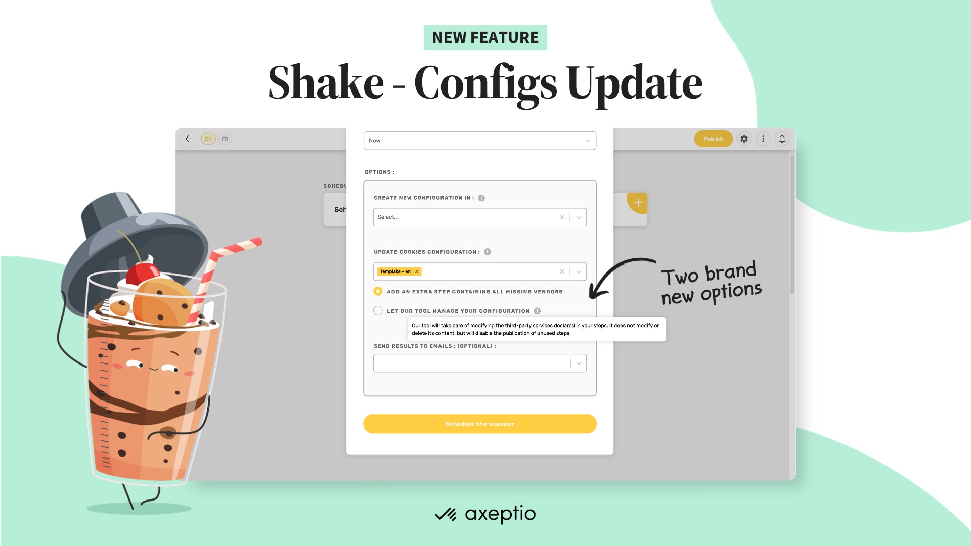 Shake - Une nouvelle fonctionnalité pour simplifier vos mises à jour